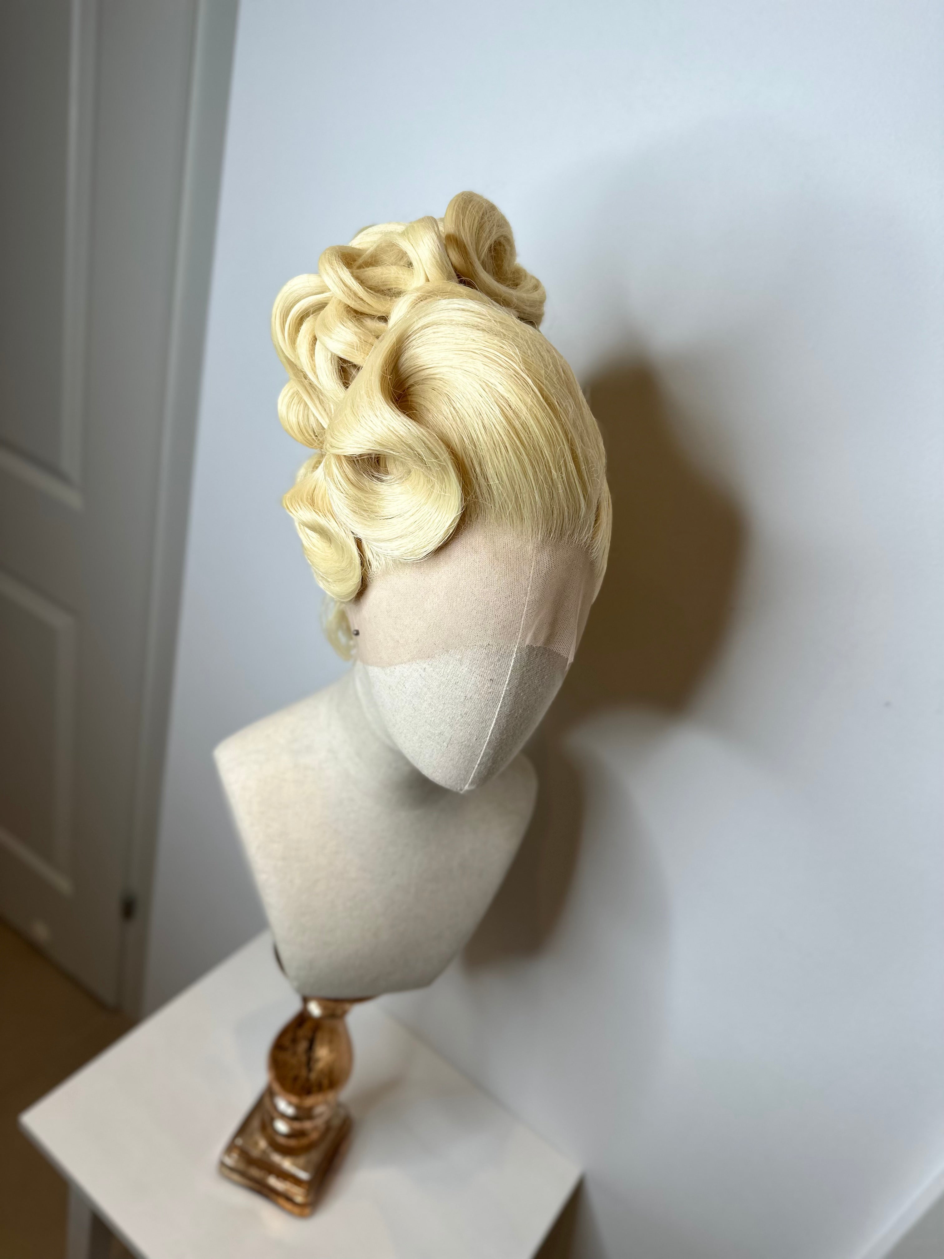 Classy Asymmetrical Updo Vanilla