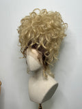 Classy messy Updo Warm Blond Roots