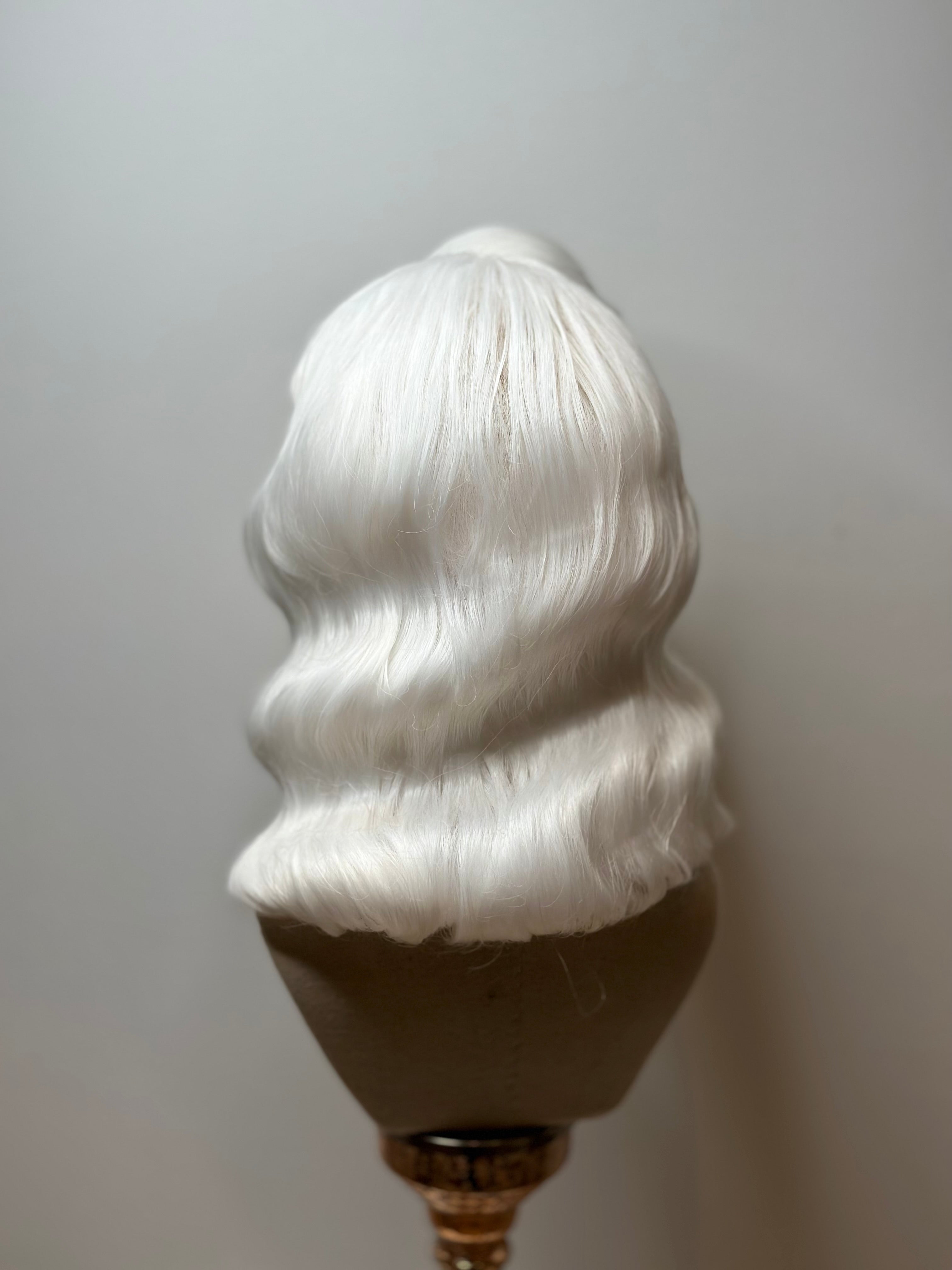 Classy 40s History Wig White