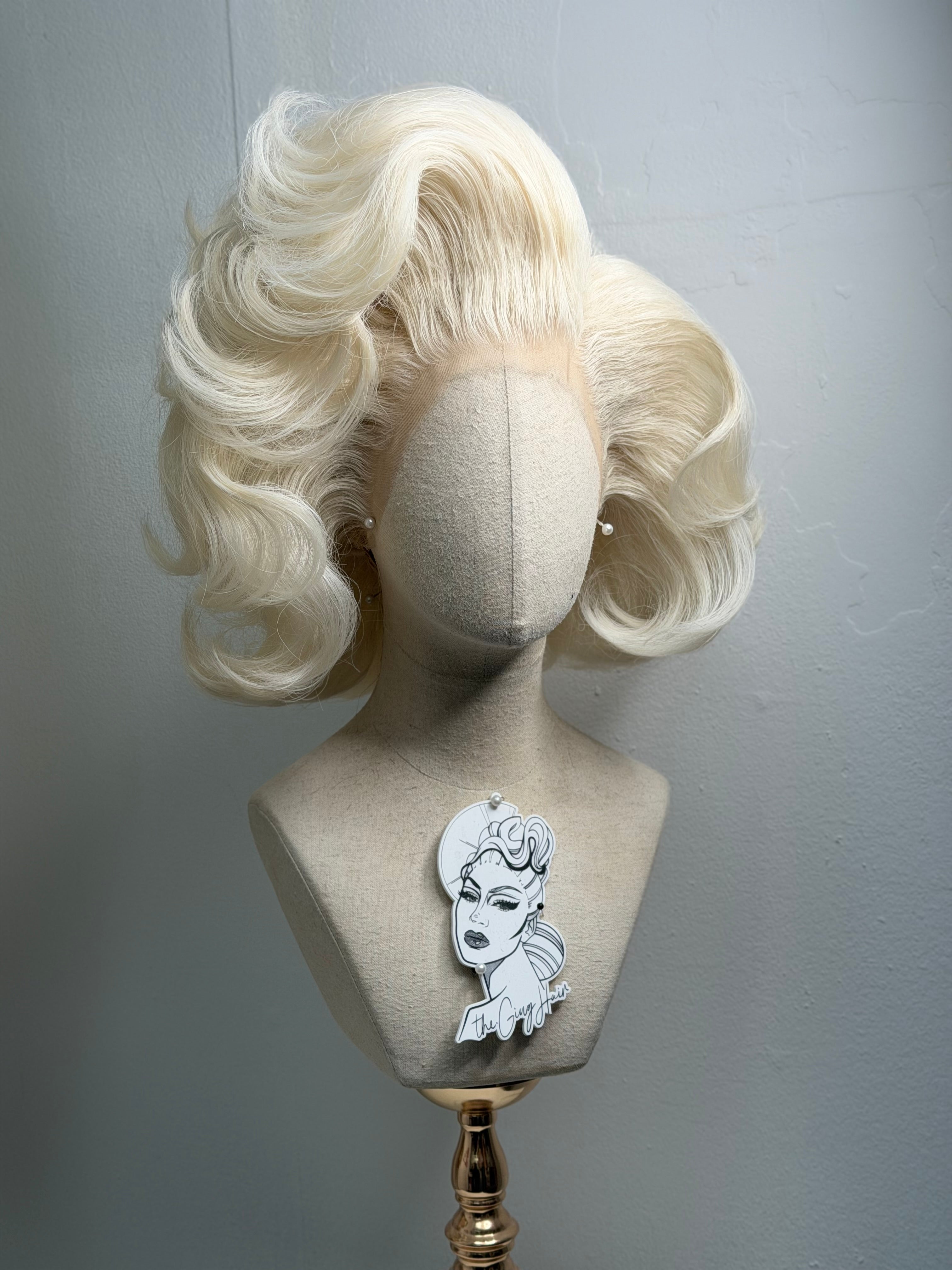 Big Marilyn Monroe Wig 90s Style