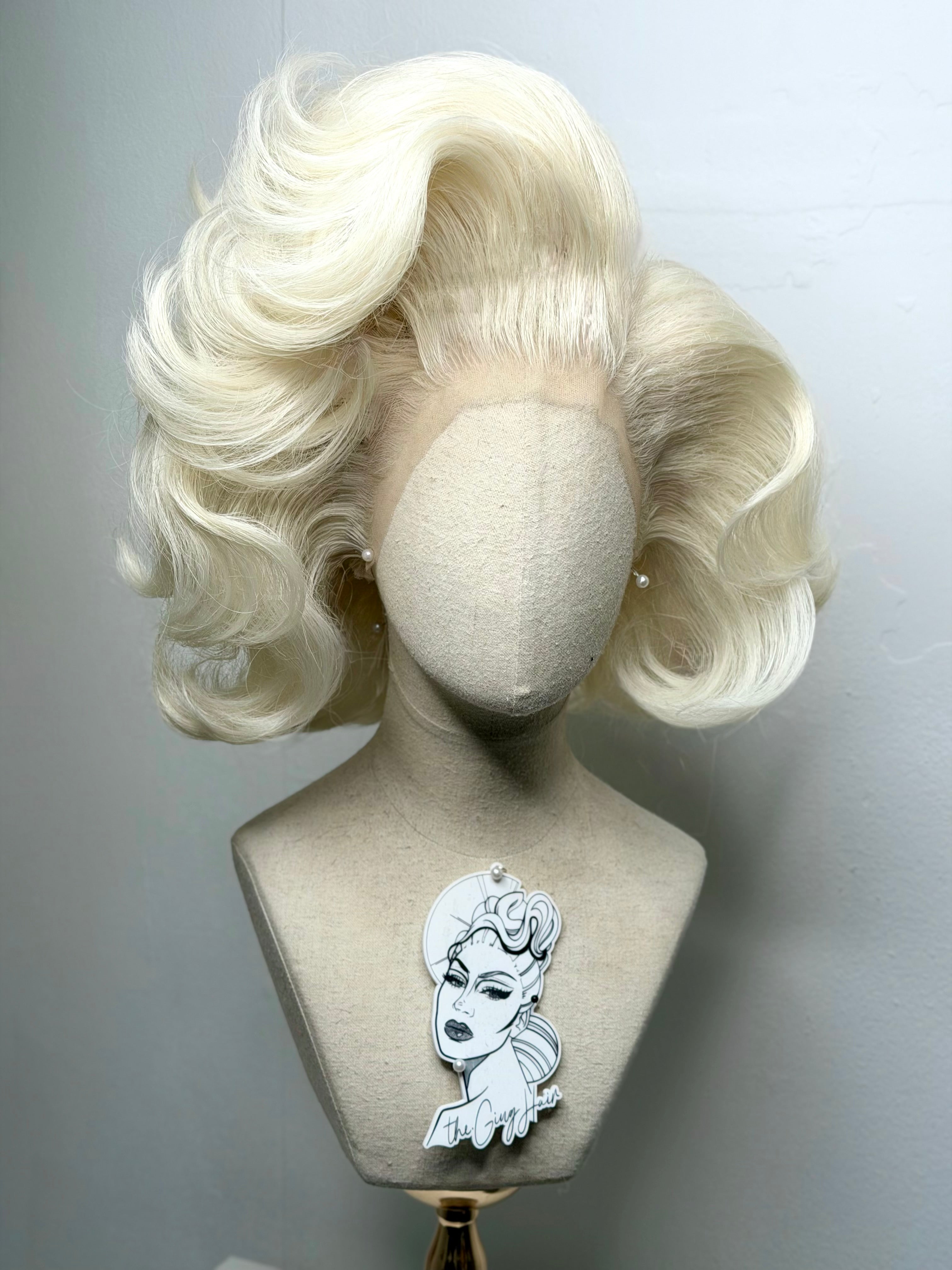 Big Marilyn Monroe Wig 90s Style