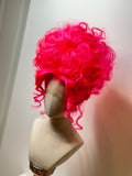 Classy Dolly Updo hot Pink