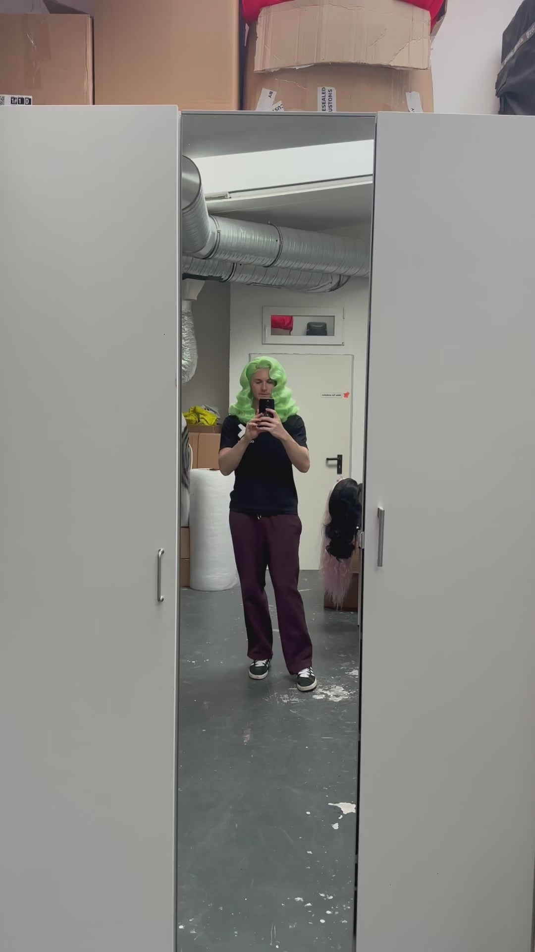 HOLLYWOOD WAVES neon Green