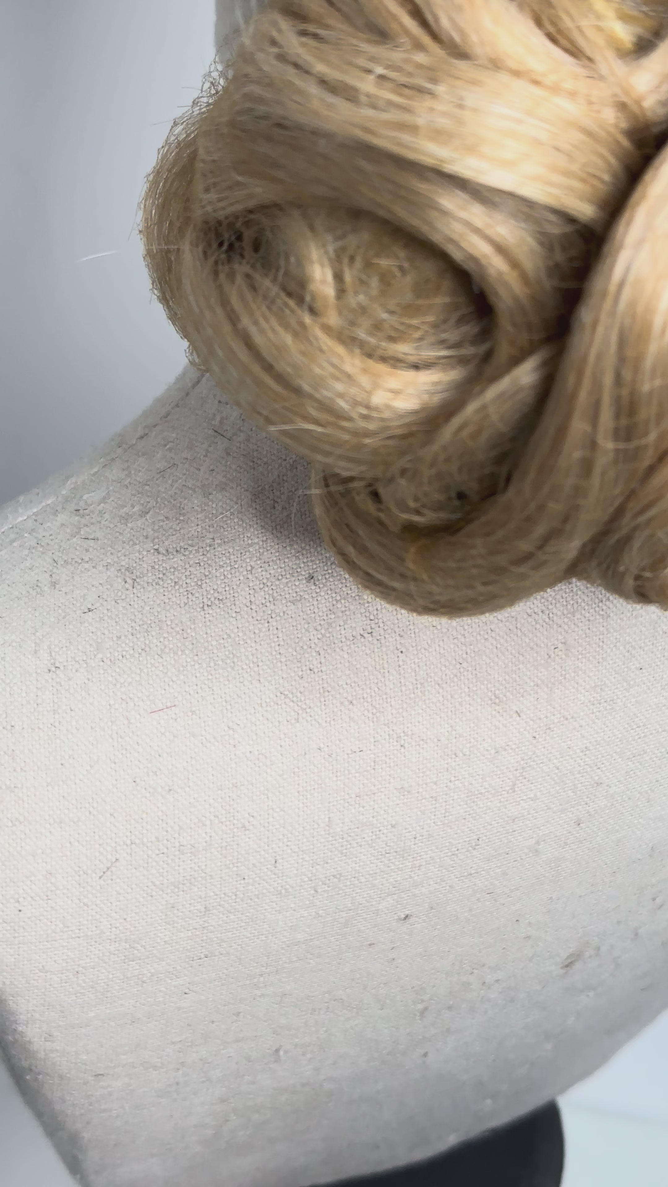 Classy Asymmetrical Updo Gold Blond