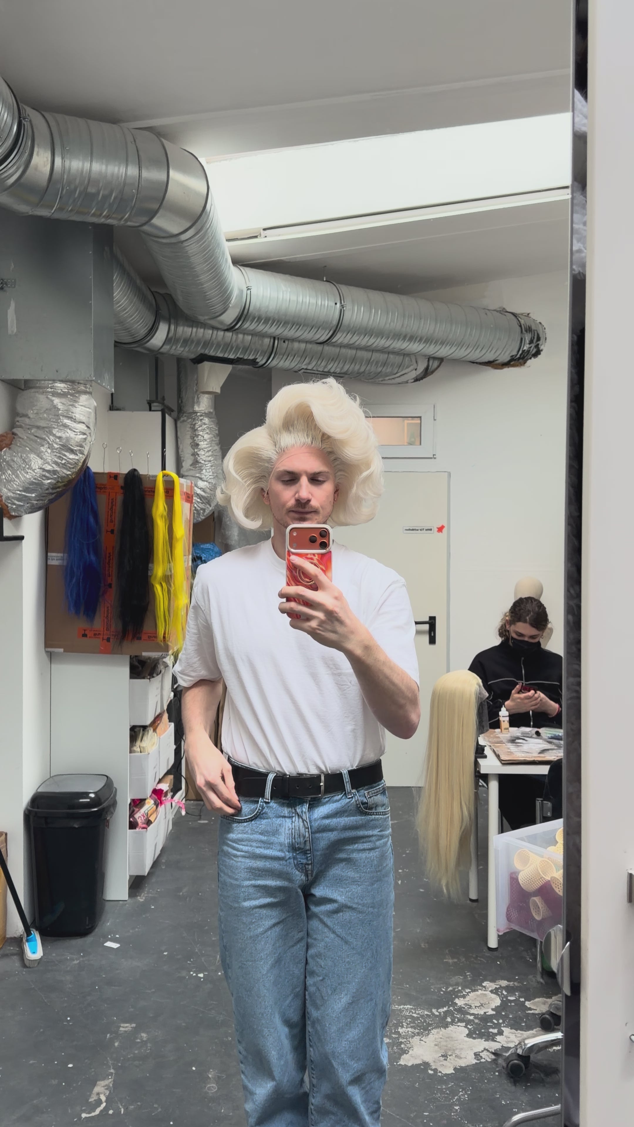Big Marilyn Monroe Wig 90s Style