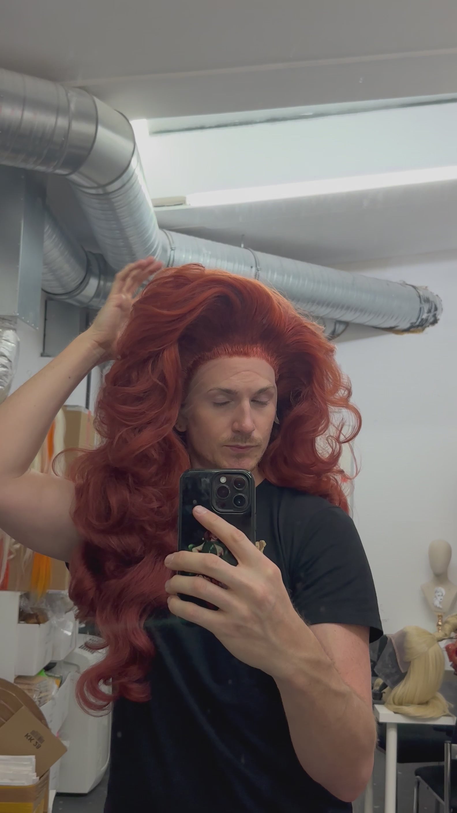 Big Flip and Go Wig GINGER