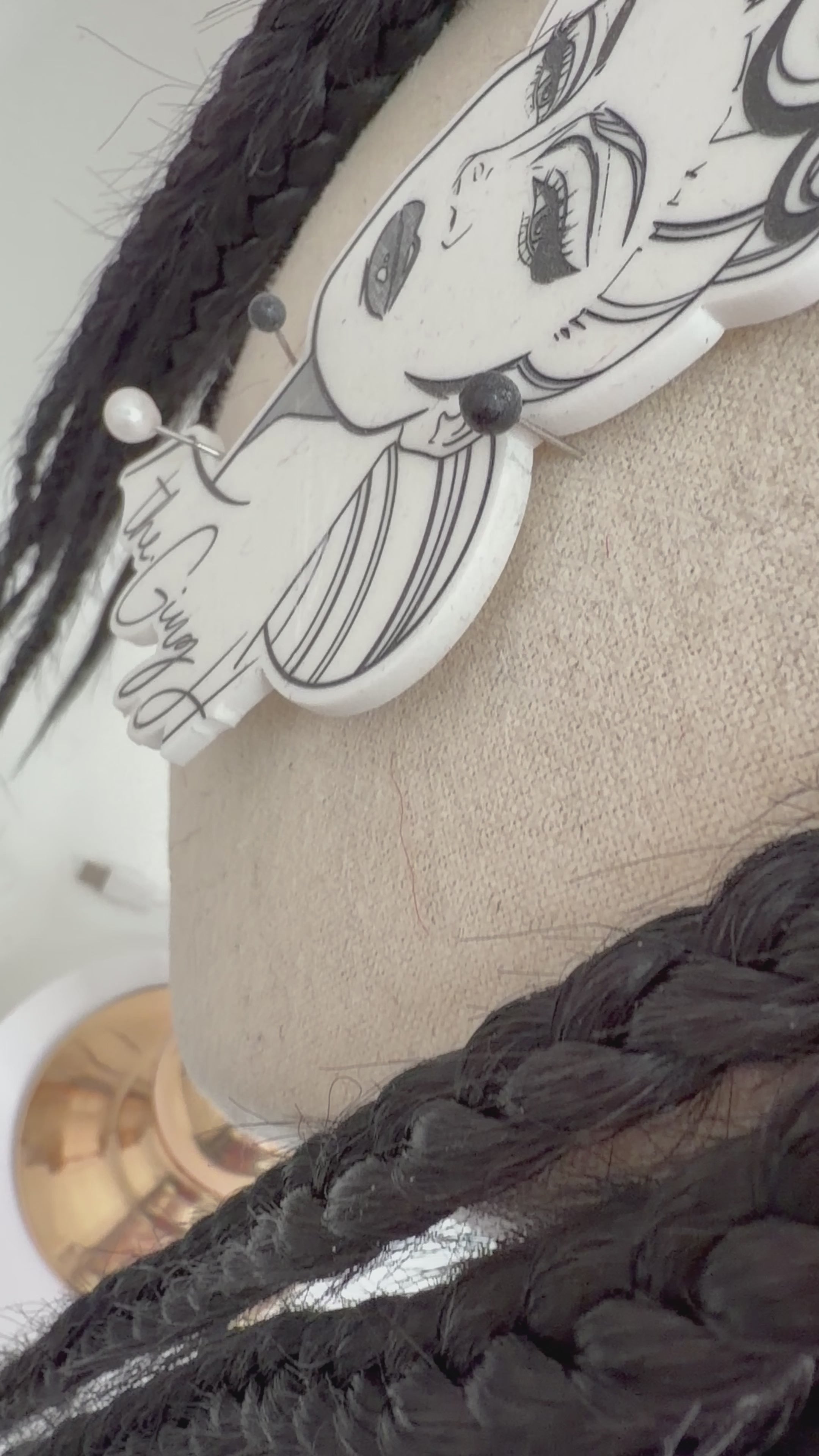 Braids Wigs BLACK  „full lace“