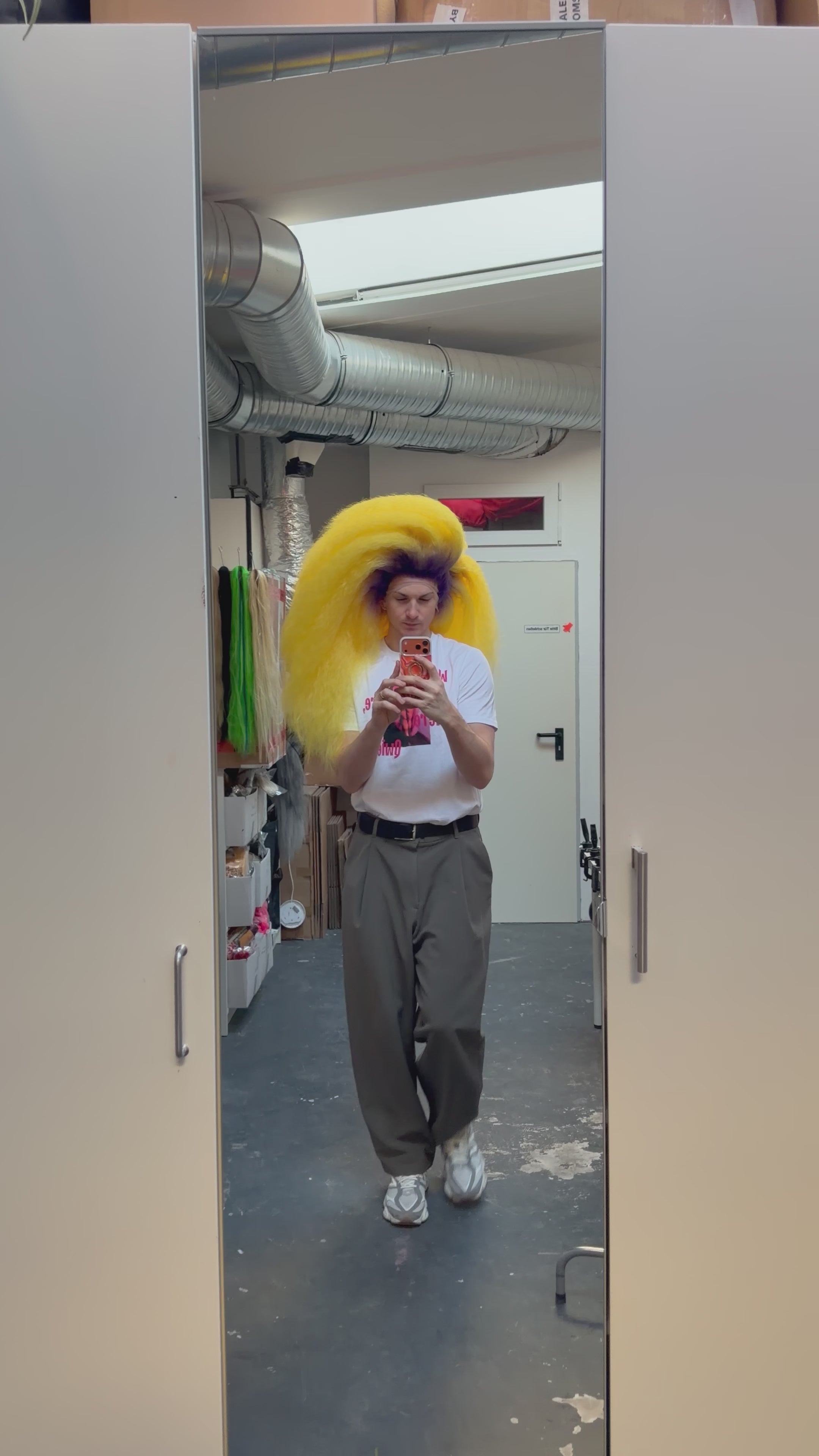 Big Puffy Yellow-Purple mix