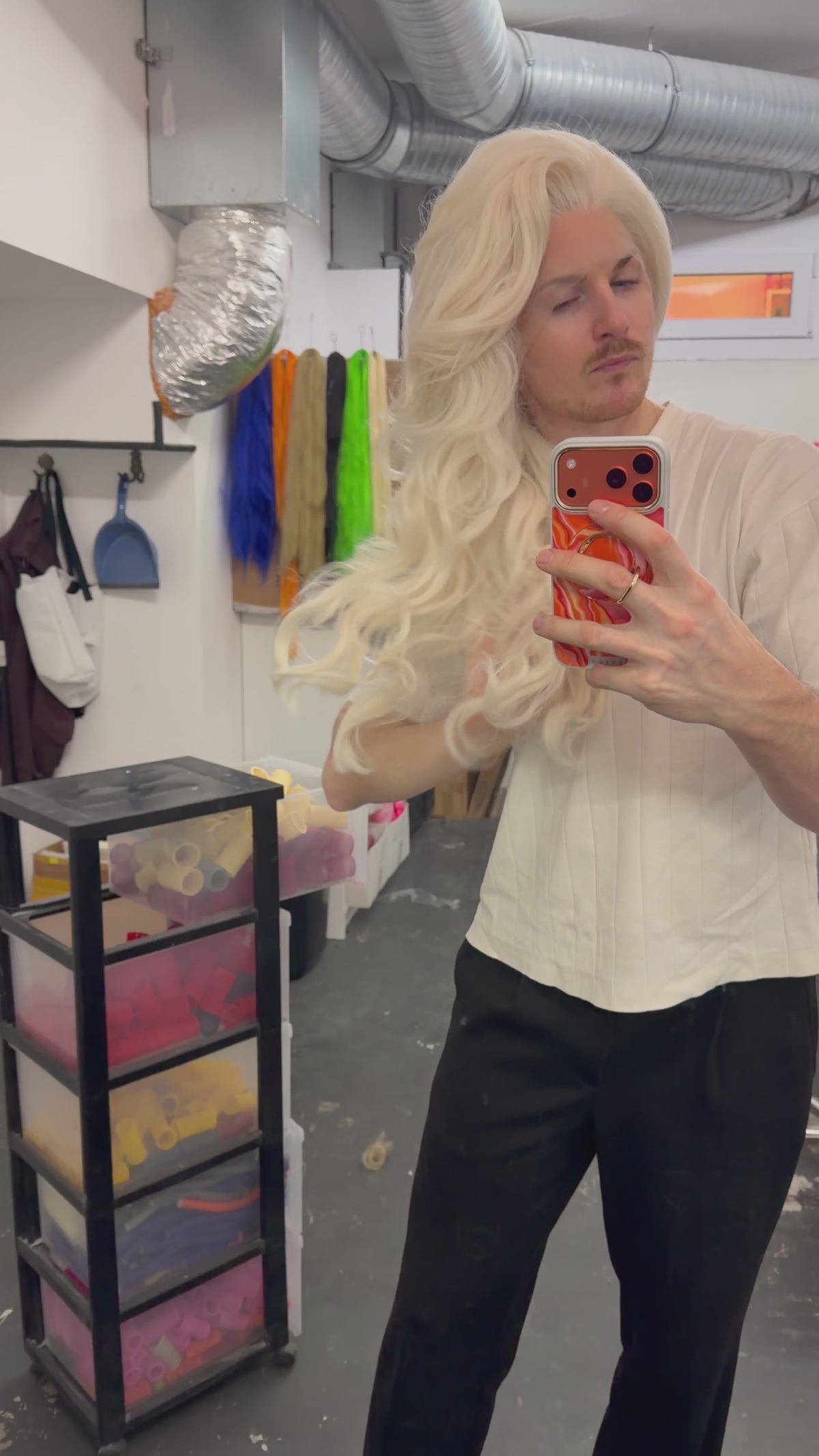 Big Flip and Go Wig PLATIN