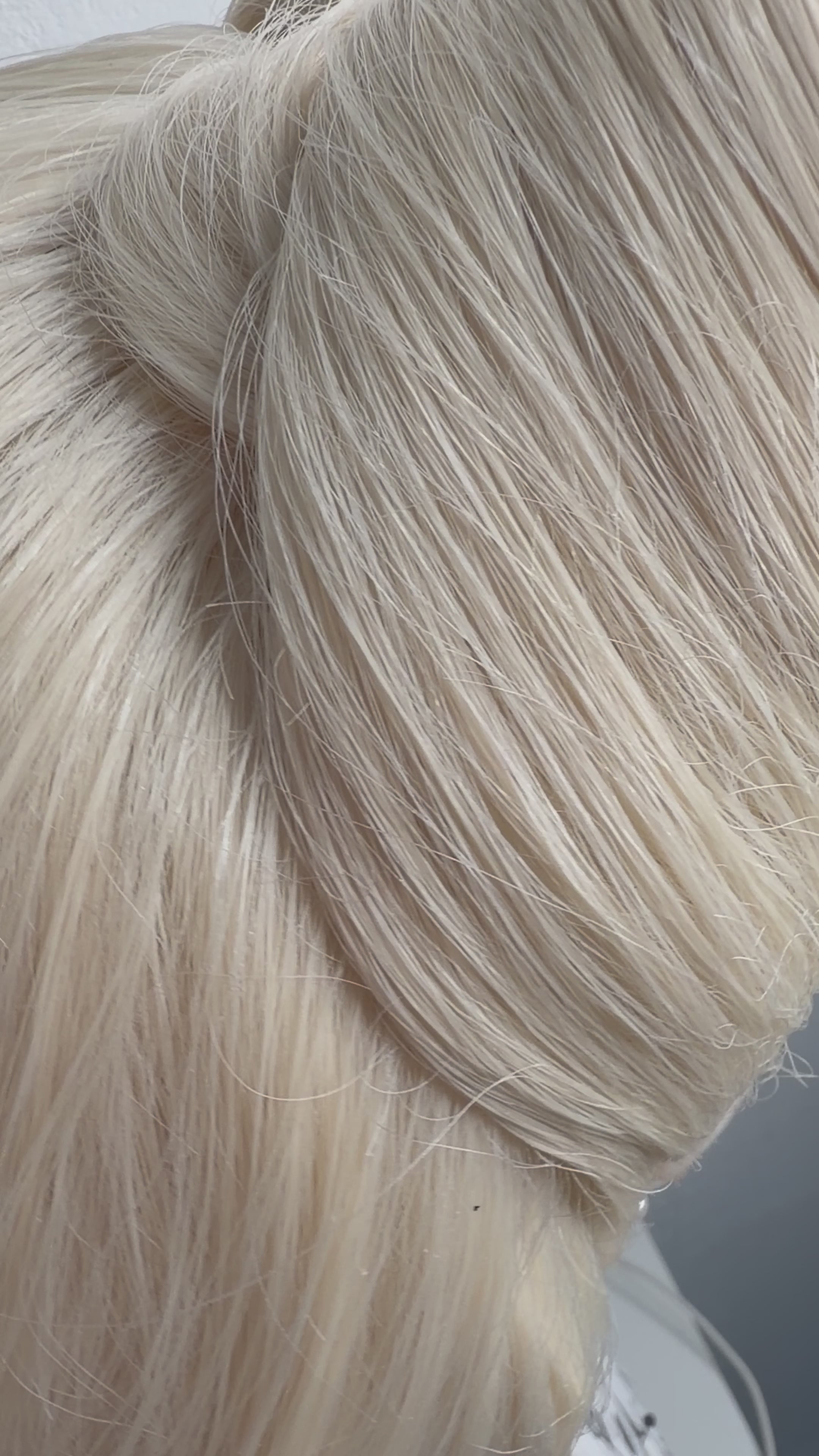 Classy 50s History Wig Platin
