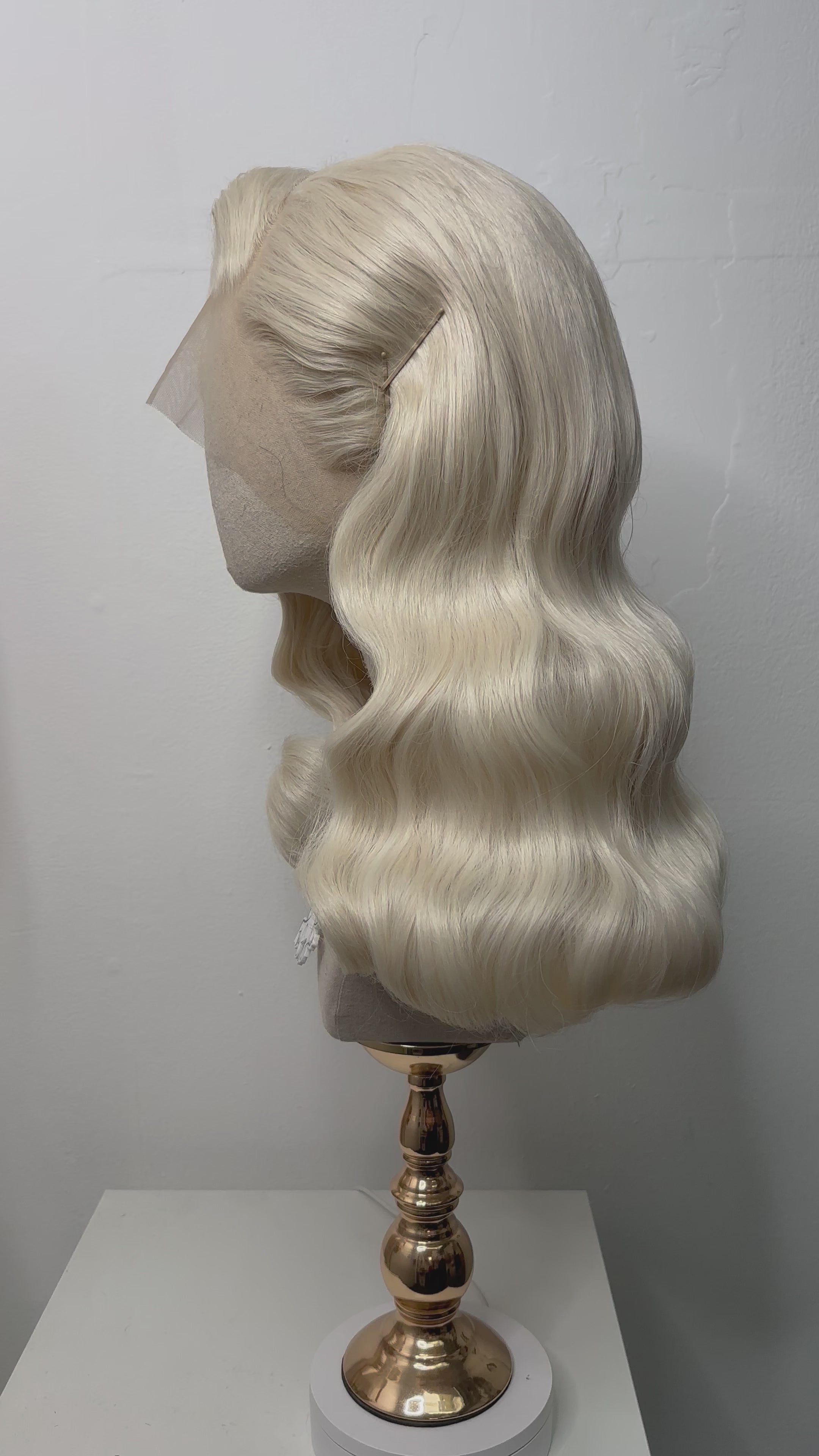 Hollywood waves Platin Blonde